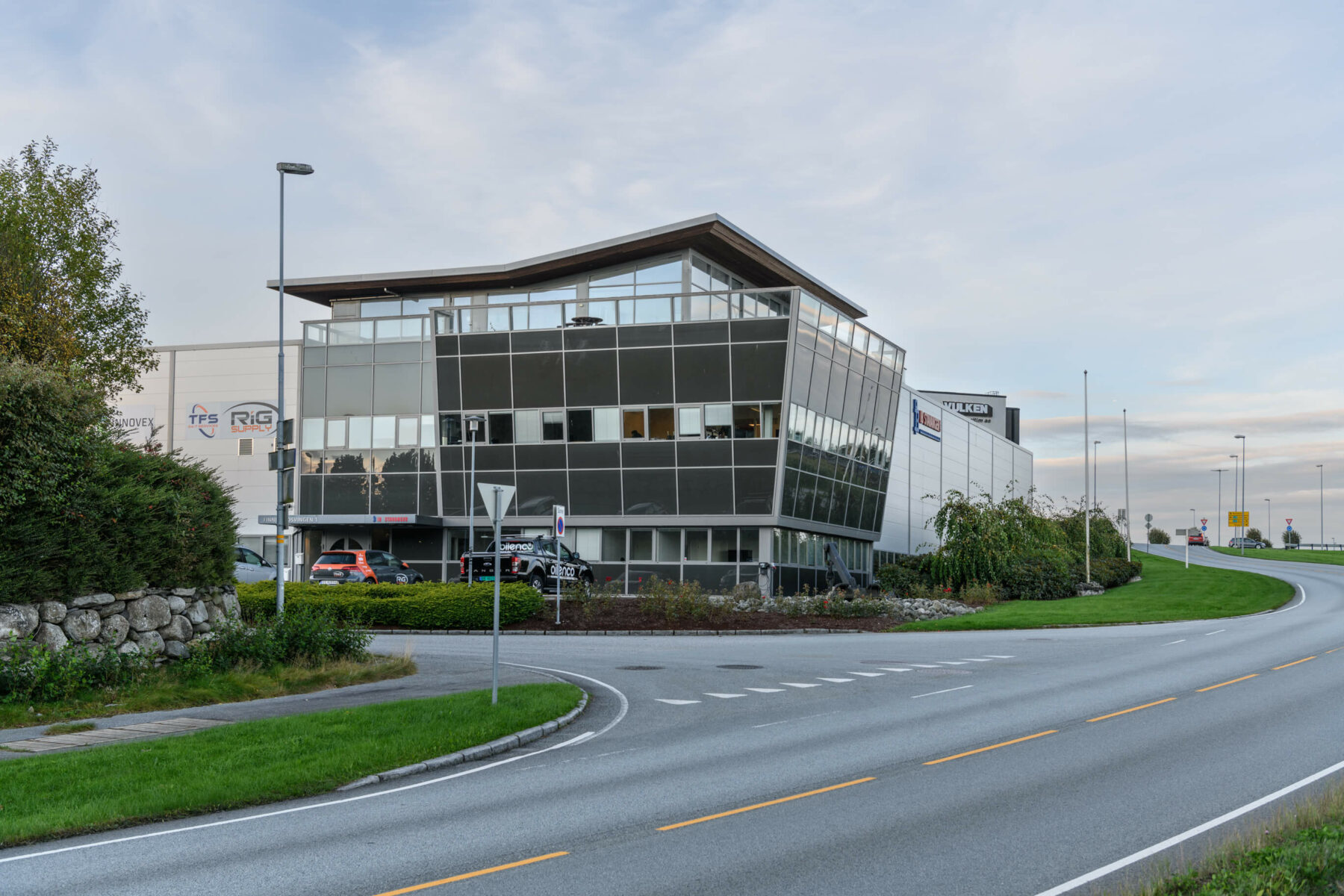 Finnestadsvingen fasade