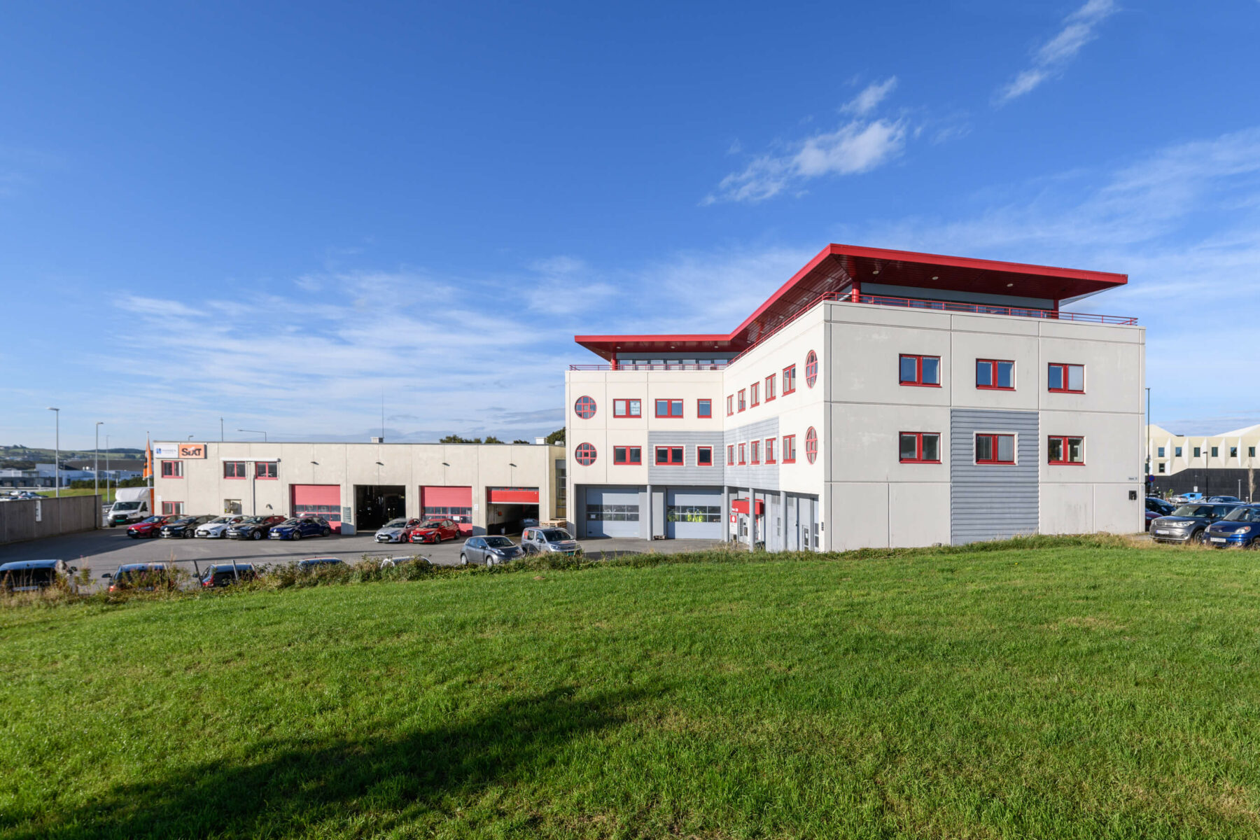 Flyplassveien fasade