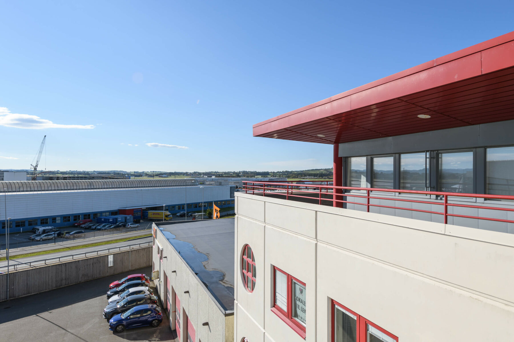 Flyplassveien fasade