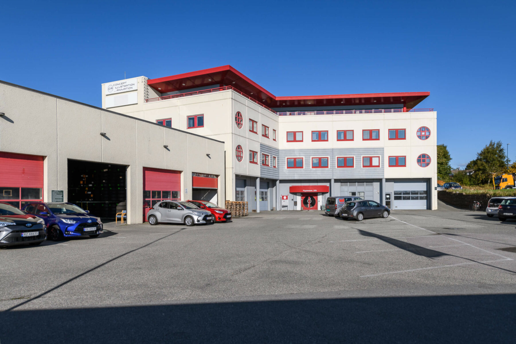 Flyplassveien fasade