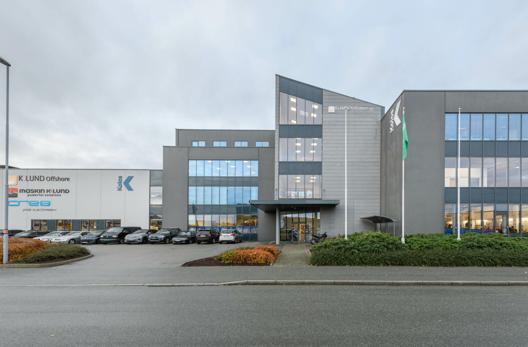 Skvadronsveien fasade