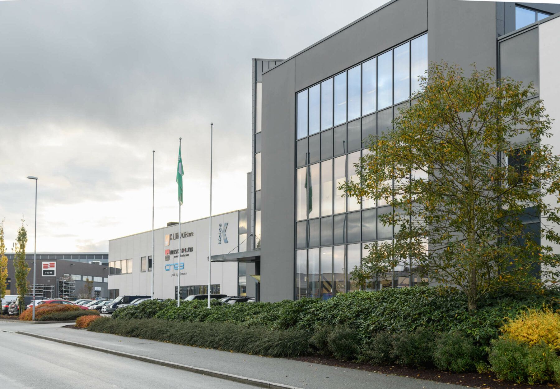 Skvadronsveien fasade