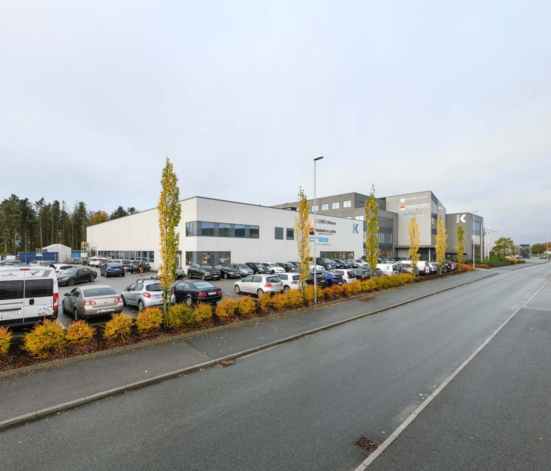 Skvadronsveien fasade